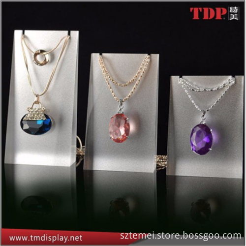 counter top unique elegant acrylic Jewelry Display for pendant,Necklace jewelry displays,jewelry display for pendant